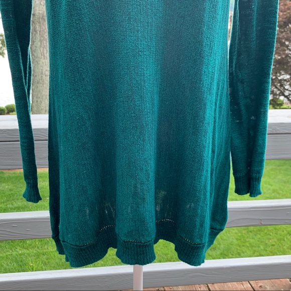 Knitted & Knotted Slub Knit Swing Tunic Sweater - Picture 4 of 10